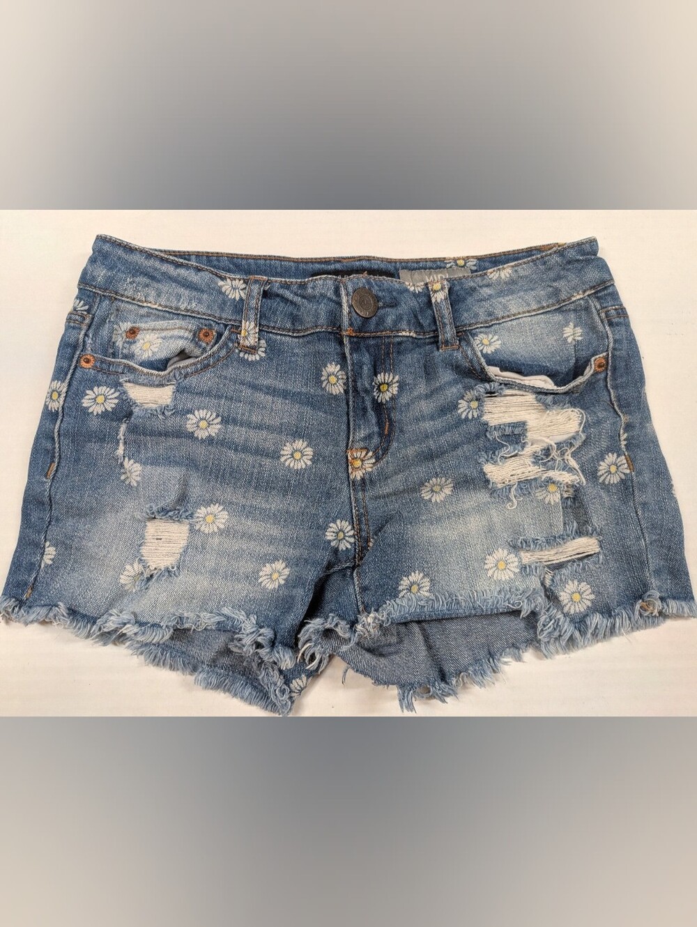 Aeropostale Sunflower Denim Shorts
